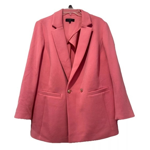 Talbots Jackets & Blazers - Talbots Women's 24W Blazer Barbie Office Career Preppy Easter Fuchsia 90's Chic